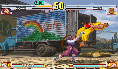Street Fighter III 3rd Strike: Fight for the Future (USA 990608) Screenshot 1